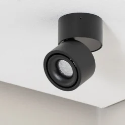 LED-loftspot Rotari, 620lm, 1 lyskilde, sort^Arcchio Discount