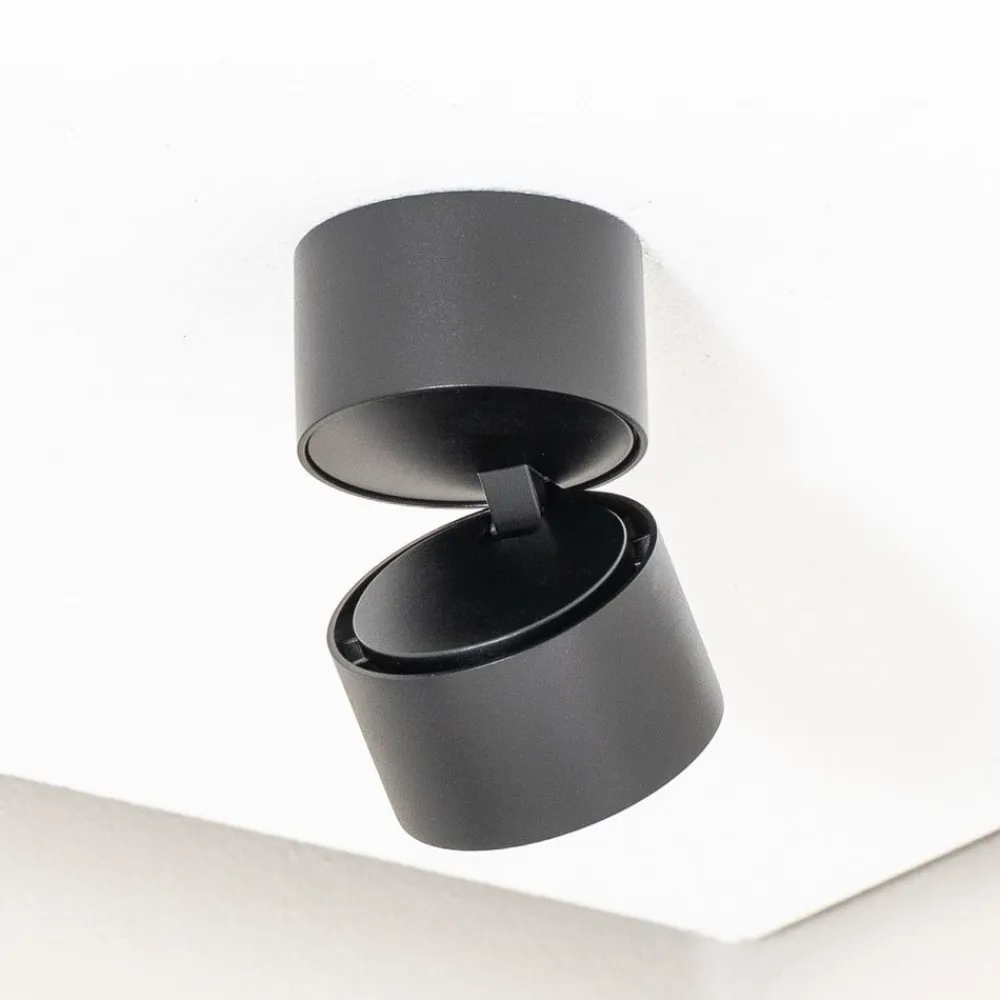 LED-loftspot Rotari, 620lm, 1 lyskilde, sort^Arcchio Discount