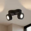 LED-loftspot Rotari, 1960lm, 2 lyskilder, sort^Arcchio Clearance