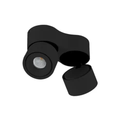 LED-loftspot Rotari, 1960lm, 2 lyskilder, sort^Arcchio Clearance