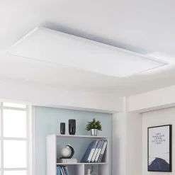 Arcchio LED-panel Arya, dæmpbart, 119 cm x 59 cm, metal