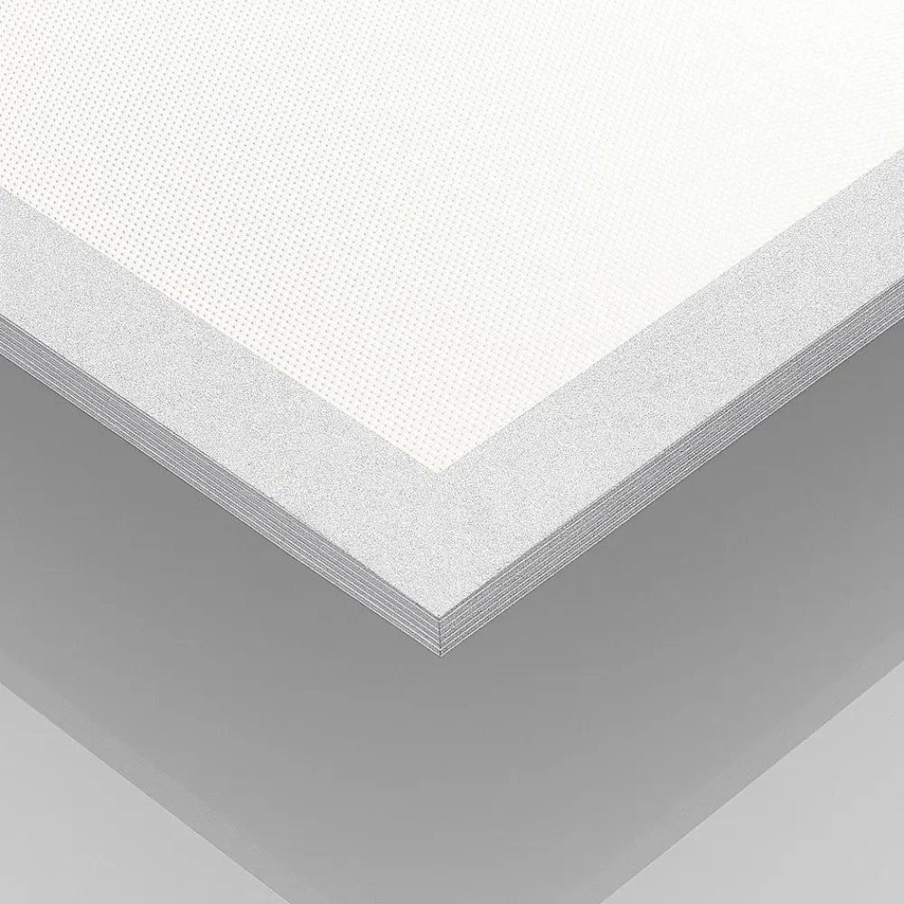 Arcchio LED-panel Lyndra, 40 cm, sølv, aluminium, dæmpbar, CCT