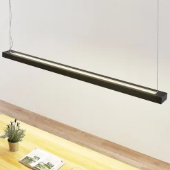 LED-pendellampe Cuna, sort, 162 cm, metal^Arcchio Sale