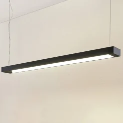 Arcchio Arbejdsrum/Kontor|Pendellamper>LED-pendellampe Cuna, sort, 122 cm, metal