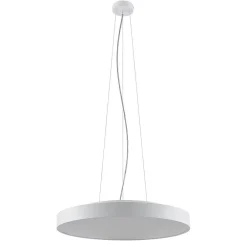 Arcchio LED-pendellampe Vanida, hvid, Ø 60 cm, op/ned
