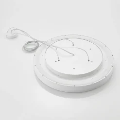 Arcchio LED-pendellampe Vanida, hvid, Ø 60 cm, op/ned