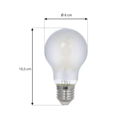 Arcchio LED-pære Filament, E27 4,9W, 3.000K, 1060 lm