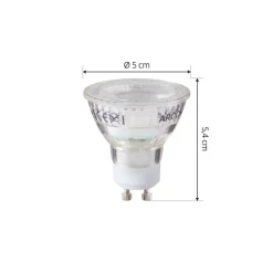 LED-pære GU10 2,5W 6500K 450lm glas sæt med 5 stk^Arcchio Clearance