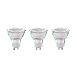 Arcchio LED-pære GU10 2,5W 6500K 450lm glas sæt med 3 stk