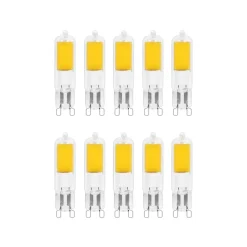 Arcchio LED-stiftsokkelpære, G9, 2,2W, 3000K, sæt med 10 stk