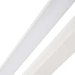 Arcchio LED-væglampe Jora, 90 cm, hvid, drejelig, IP44