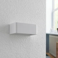 Arcchio Gang|Pendellamper>LED-væglampe Karam, 20 cm, hvid, metal, op/ned