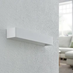 Arcchio Væglamper|Væglamper>LED-væglampe Karam, 53 cm, hvid, metal, op/ned