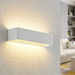 LED-væglampe Karam, 37 cm, hvid, metal, op/ned^Arcchio Clearance