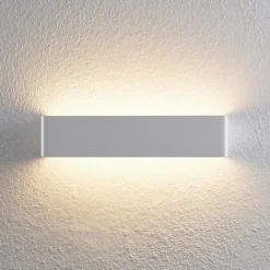 LED-væglampe Karam, 37 cm, hvid, metal, op/ned^Arcchio Clearance