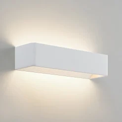 LED-væglampe Karam, 37 cm, hvid, metal, op/ned^Arcchio Clearance