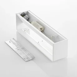 LED-væglampe Karam, 37 cm, hvid, metal, op/ned^Arcchio Clearance