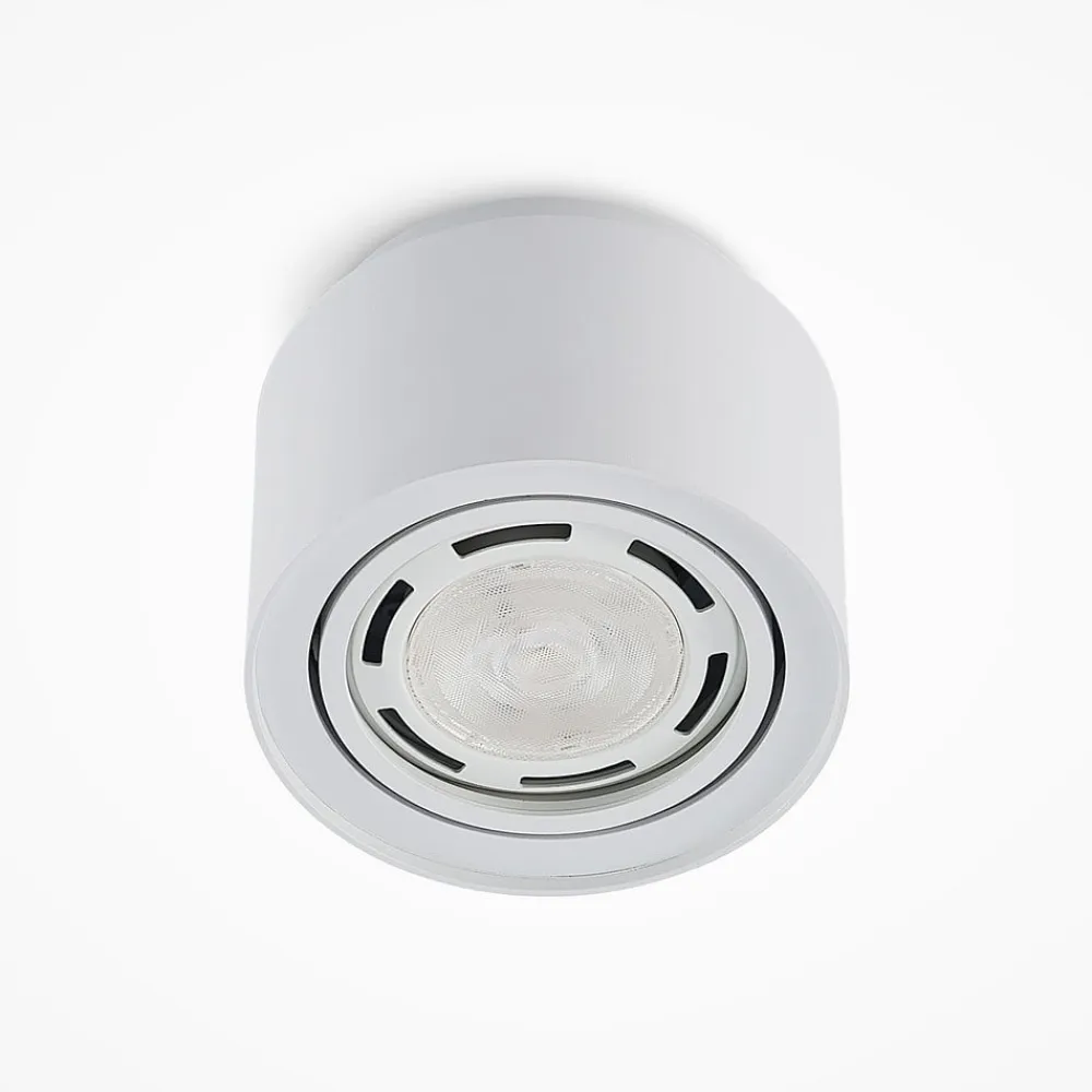 loftlampe Walisa, Ø 15 cm, hvid, metal, GU10^Arcchio Best