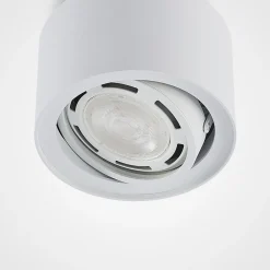 loftlampe Walisa, Ø 15 cm, hvid, metal, GU10^Arcchio Best