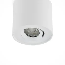 loftlampe Walisa, Ø 10 cm, hvid, metal, GU10^Arcchio Outlet