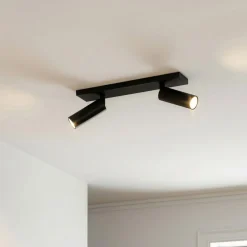 Arcchio loftspot Brinja Slim, sort, 2 lyskilder GU10 MR11
