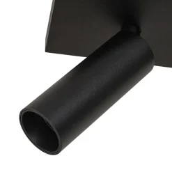 Arcchio loftspot Brinja Slim, sort, 2 lyskilder GU10 MR11