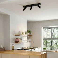 loftspot Brinja Slim, sort, 3 lyskilder GU10 MR11^Arcchio Best