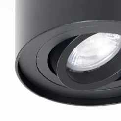 loftspot Jolina, rund, antracit, 13 cm, metal^Arcchio Best