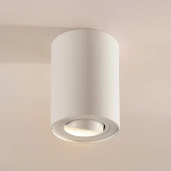 Arcchio loftspot Jolina, rund, hvid, sæt med 2, aluminium