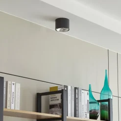 Arcchio Loftlamper|Spotlights>loftspot Mabel, Ø 12 cm, grå, metal, GU10