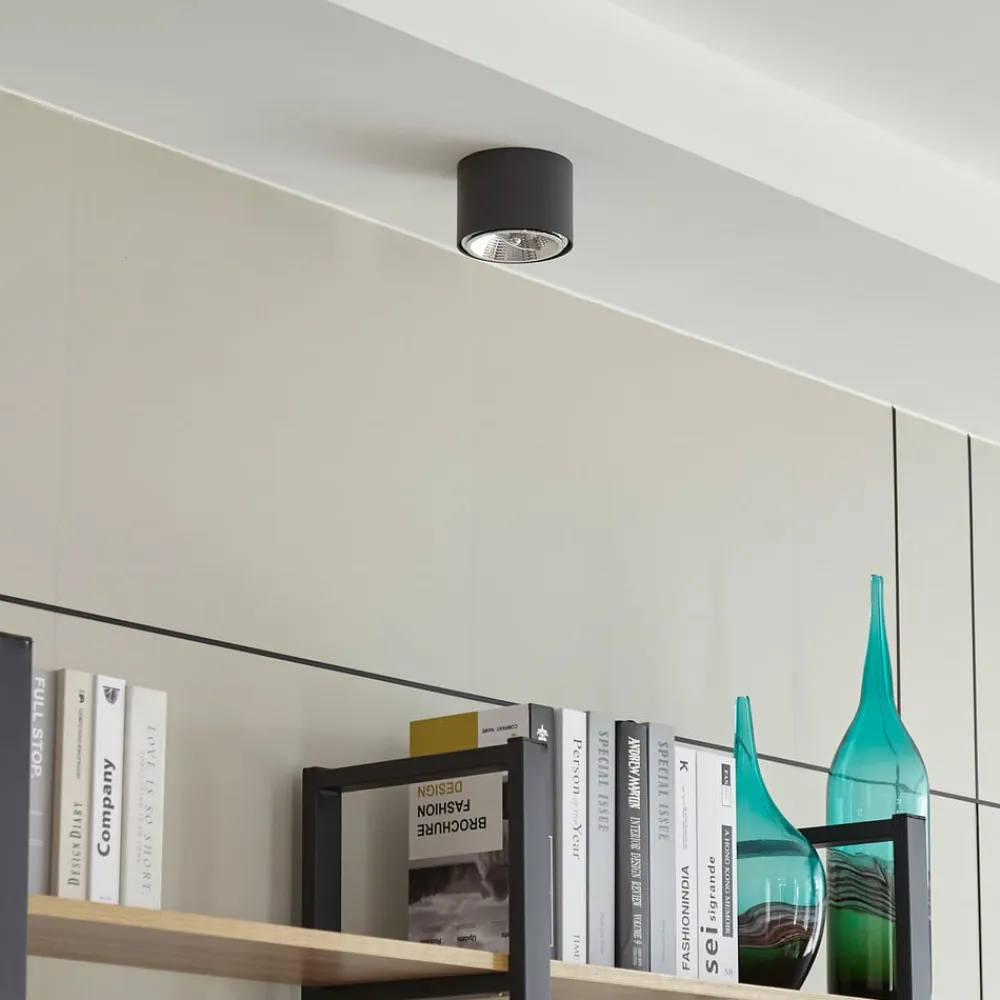 Arcchio Loftlamper|Spotlights>loftspot Mabel, Ø 12 cm, grå, metal, GU10