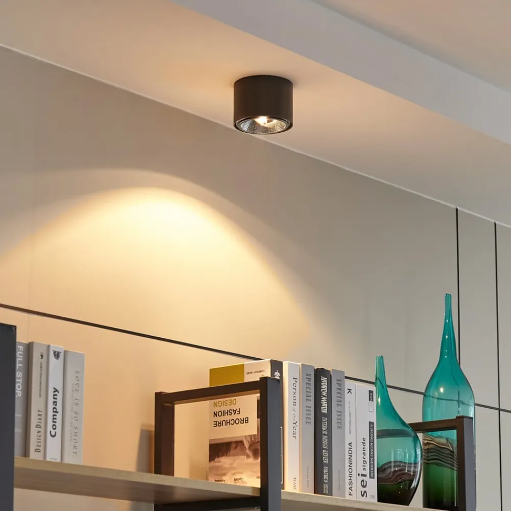 Arcchio Loftlamper|Spotlights>loftspot Mabel, Ø 12 cm, grå, metal, GU10