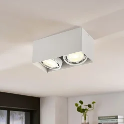 Arcchio Loftlamper|Spotlights>loftspot Mabel, 2 lyskilder, 27 cm, hvid, GU10