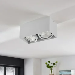 Arcchio Loftlamper|Spotlights>loftspot Mabel, 2 lyskilder, 27 cm, hvid, GU10