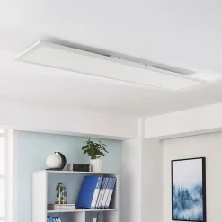 Lysander LED-panel, CCT, 119cm 55W, hvid^Arcchio Hot