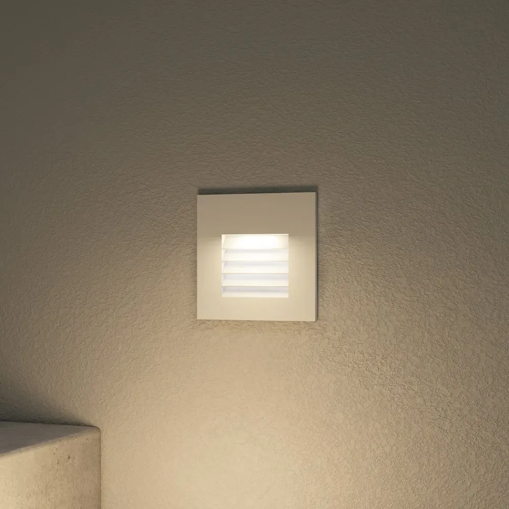 Makio vægindbygningslampe, hvid, G9, IP65^Arcchio