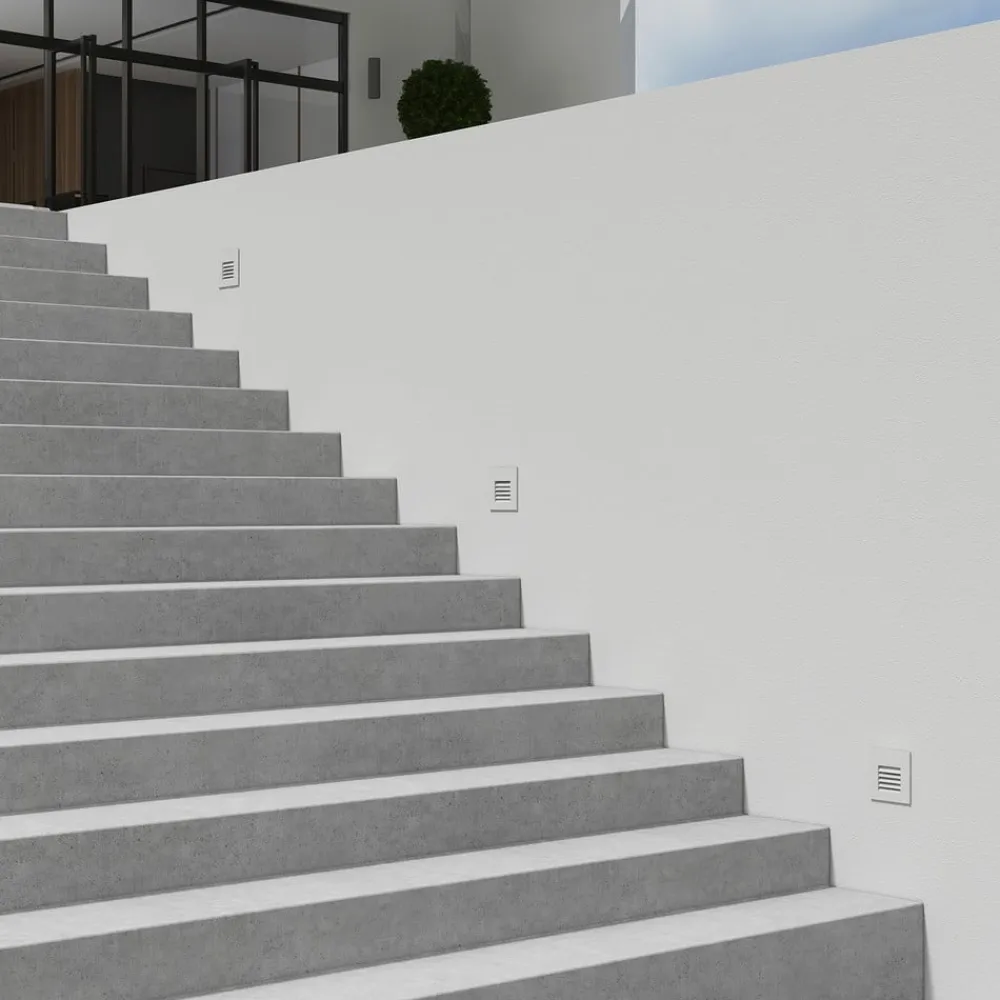 Makio vægindbygningslampe, hvid, G9, IP65^Arcchio