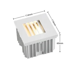 Makio vægindbygningslampe, hvid, G9, IP65^Arcchio