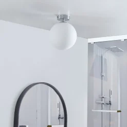 Maviris LED-loftlampe til badeværelset, kugle, 18 cm^Arcchio