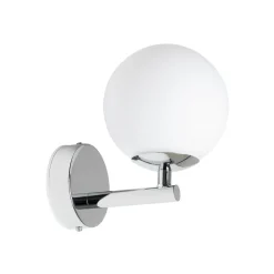 Maviris LED-væglampe til bad, kugle, glas^Arcchio New