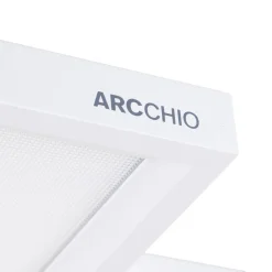 Arcchio Nelus LED-gulvlampe til kontor sensor hvid