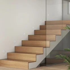 Arcchio Neru LED indbygningslampe, rund, hvid