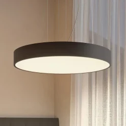 Arcchio Noabelle LED-hængelampe, sort, 80 cm