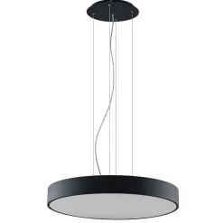 Arcchio Noabelle LED-hængelampe, sort, 80 cm
