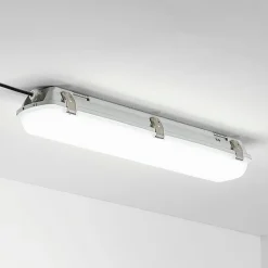 Rao LED-vådrumslampe, længde 61,8 cm, sæt med 2 stk^Arcchio New
