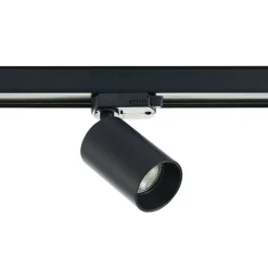 skinnespot Brinja, sort, Ø 6 cm, 3-faset^Arcchio Hot