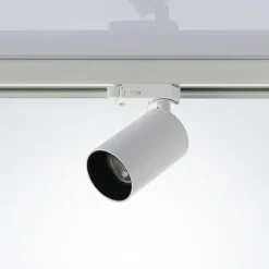 skinnespot Brinja, hvid, Ø 6 cm, 3-faset, GU10^Arcchio