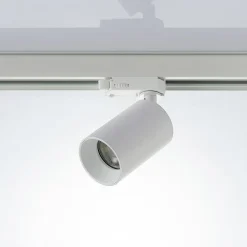 skinnespot Brinja, hvid, Ø 6 cm, 3-faset, GU10^Arcchio