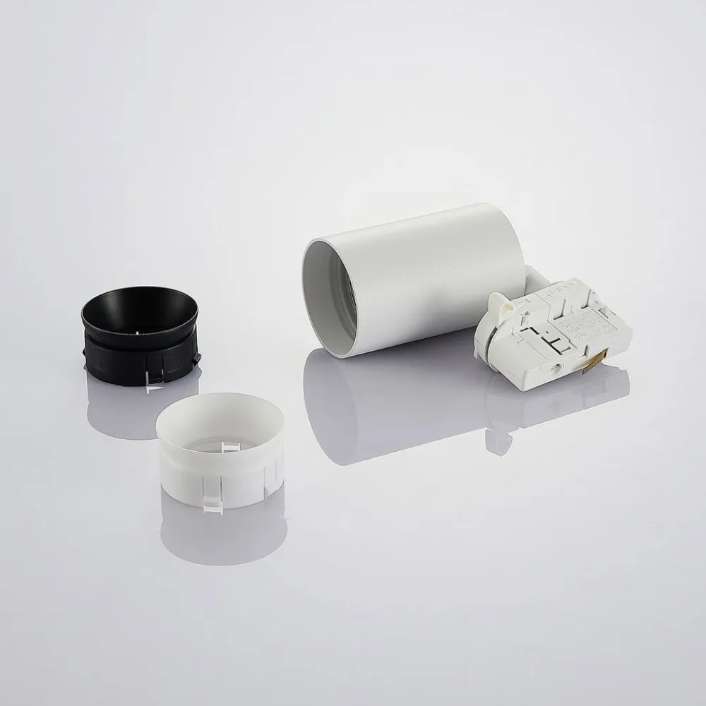 skinnespot Brinja, hvid, Ø 6 cm, 3-faset, GU10^Arcchio