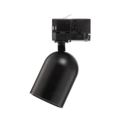 skinnespot Brinja, sort, Ø 7 cm, 3-faset^Arcchio Hot